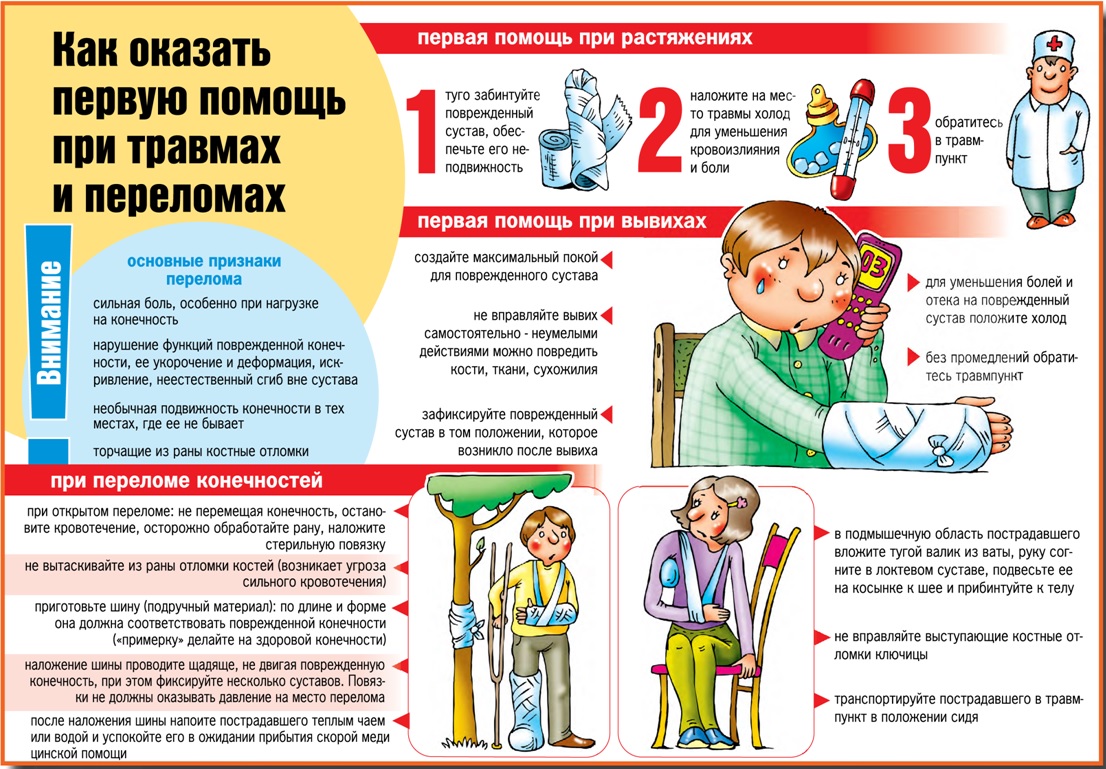 Как оказать первую помощь